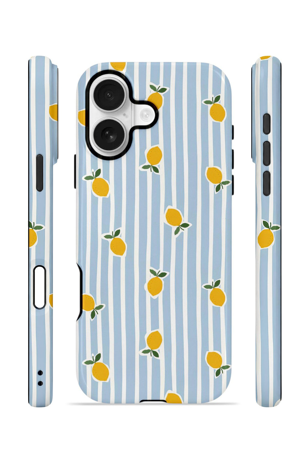 iPhone 16 Plus Vorian Çift Katmanlı MagSafe Kılıf Tiny Lemon Rain