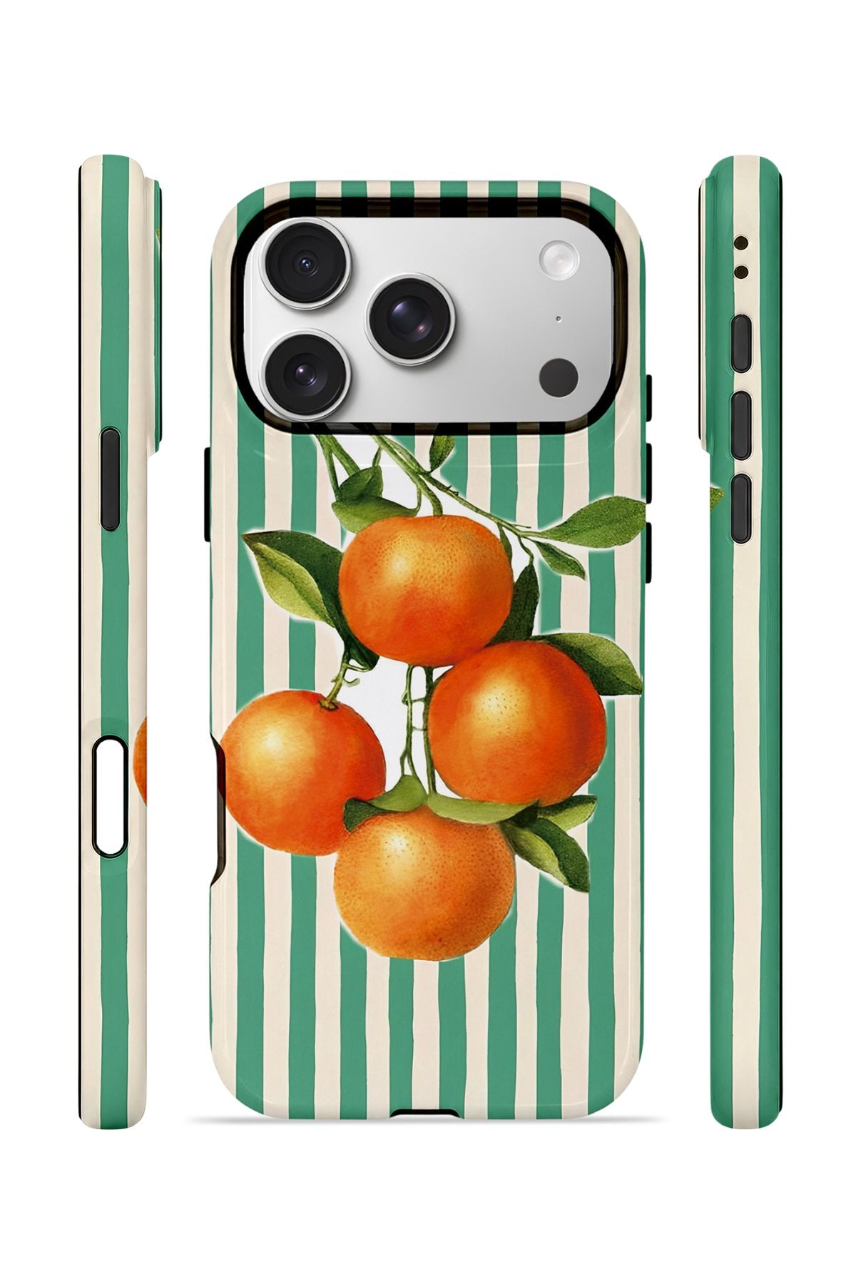 iPhone 17 Pro Vorian Çift Katmanlı Kılıf Italian Orange Orchard