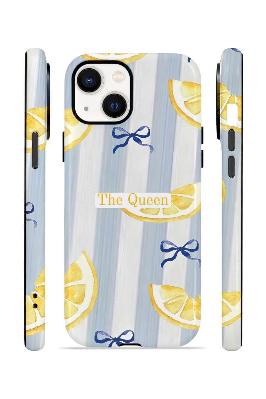 iPhone 15 Plus Vorian Çift Katmanlı MagSafe Kılıf Queen Lemon Bow