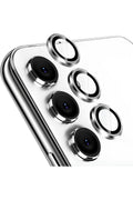 Samsung Galaxy A25 Metal Kamera Koruyucu Lens Gümüş