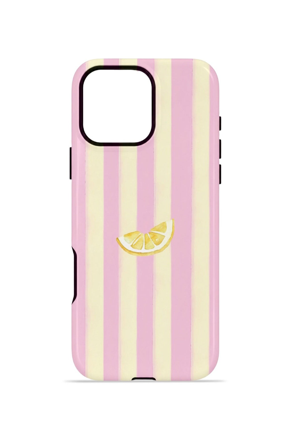 iPhone 16 Pro Vorian Çift Katmanlı Kılıf Lemon Charm Pink