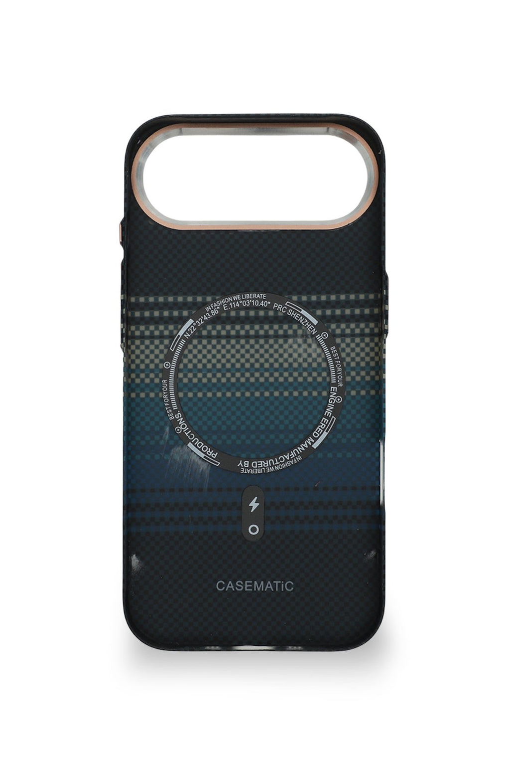 NeoWoven Case iPhone 17 Air Derin Mavi Akım