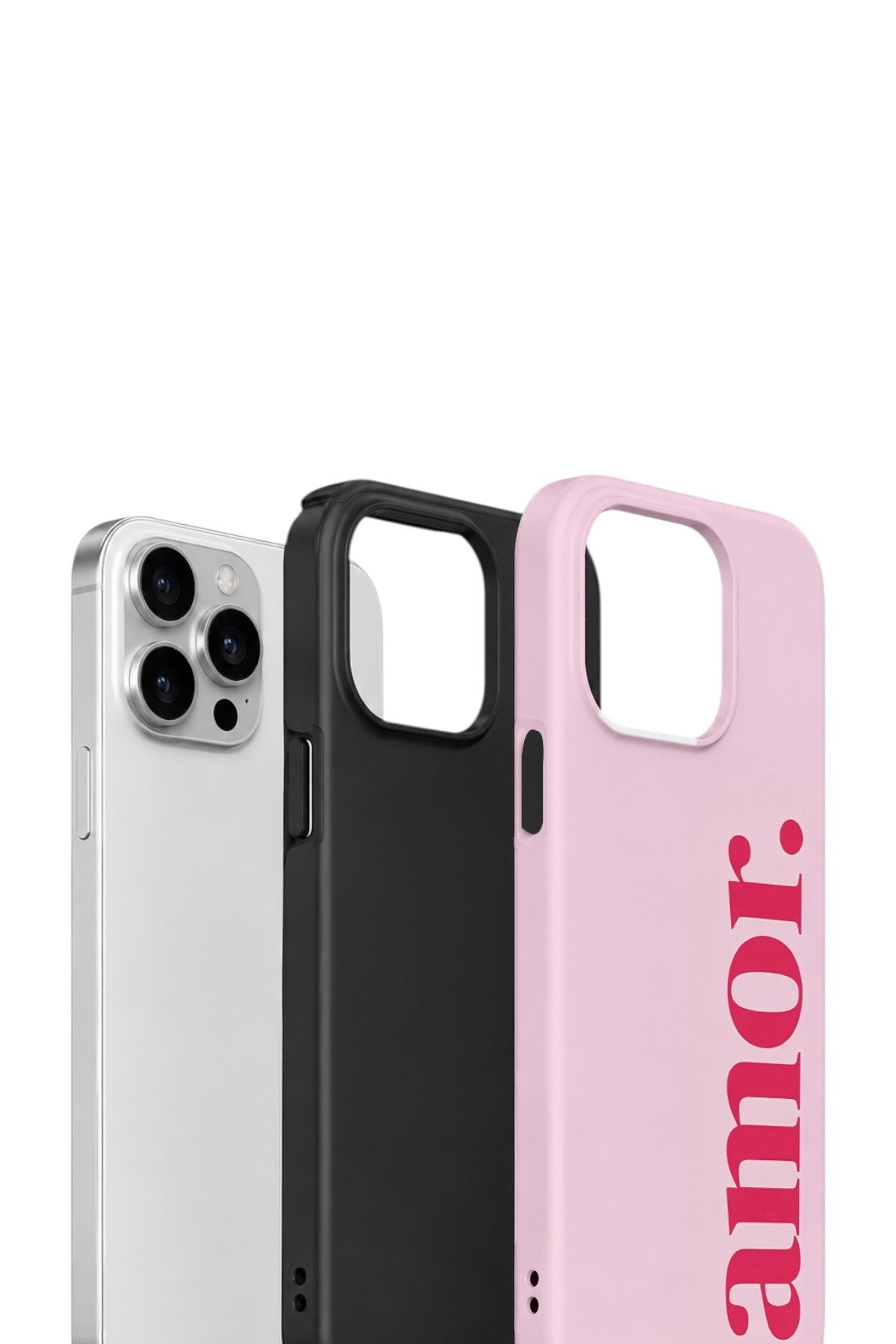 iPhone 12 Pro Max Vorian Çift Katmanlı Kılıf Amour Pink