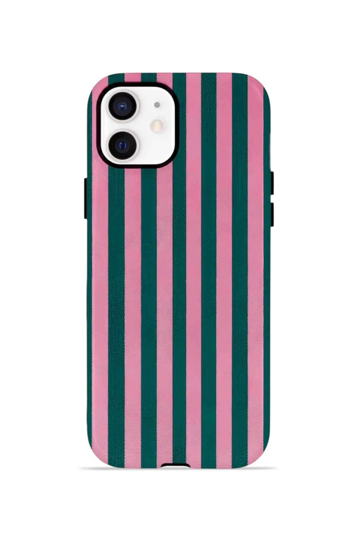 iPhone 11 Vorian Çift Katmanlı Kılıf Pink Navy Cabana