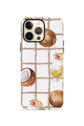 iPhone 12 Pro Max Vorian Çift Katmanlı Kılıf Coconut Cabana
