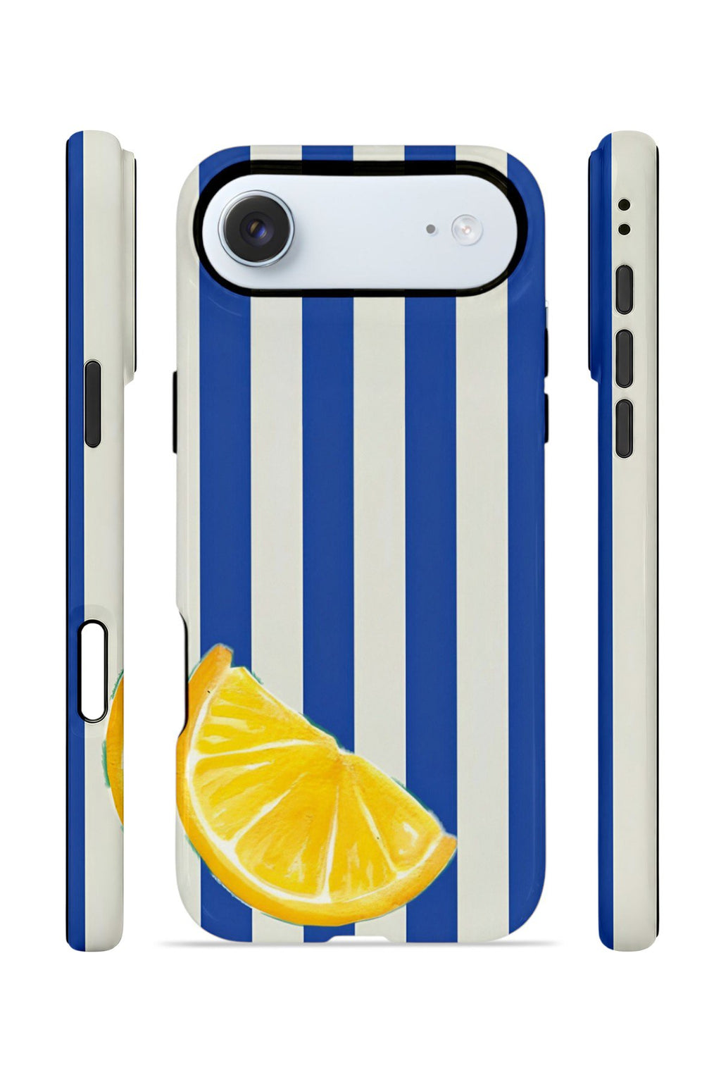iPhone 17 Air Vorian Çift Katmanlı Kılıf Lemon Coast Stripe