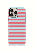 iPhone 16 Pro Max Vorian Çift Katmanlı Kılıf Candy Horizon Stripe