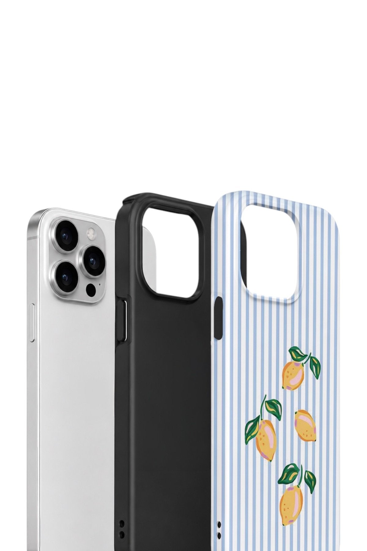 iPhone 15 Pro Vorian Çift Katmanlı Kılıf Mini Lemon Riviera