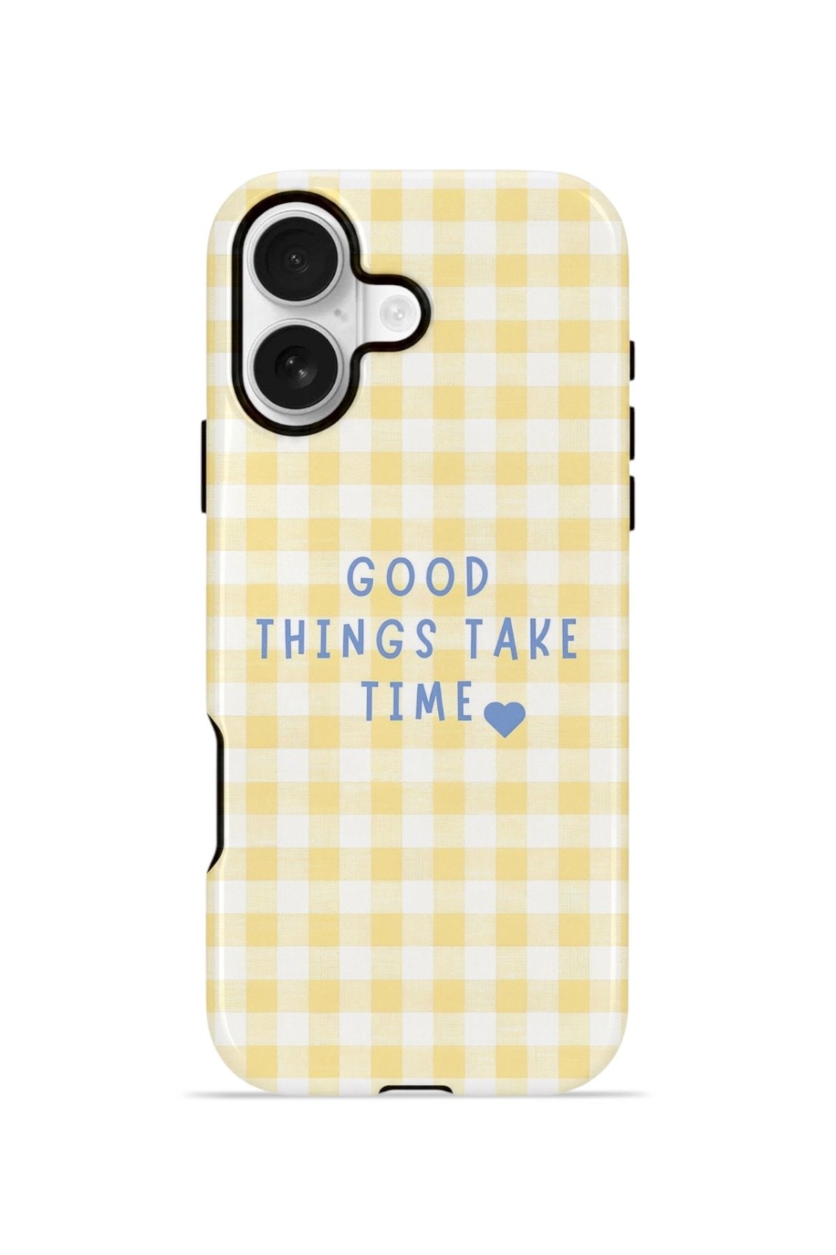 iPhone 16 Vorian Çift Katmanlı MagSafe Kılıf Good Things Gingham