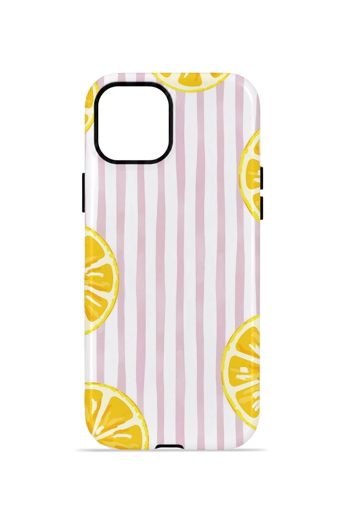 iPhone 14 Vorian Çift Katmanlı Kılıf Pink Lemon Window