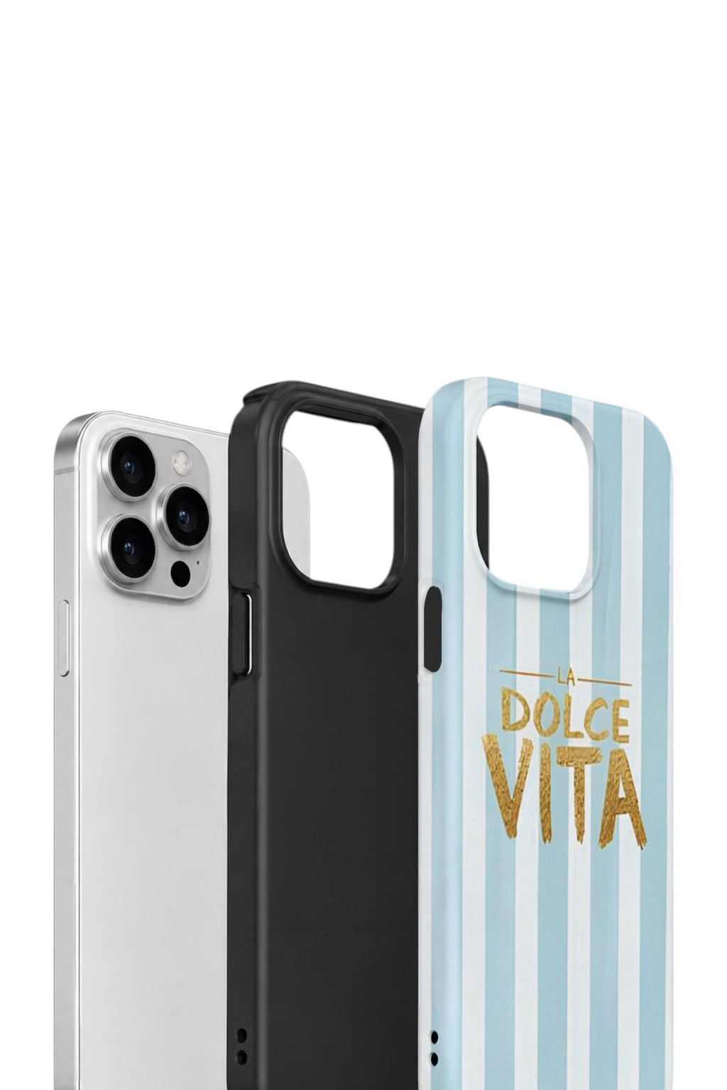 iPhone 12 Pro Max Vorian Çift Katmanlı Kılıf La Dolce Vita Blue