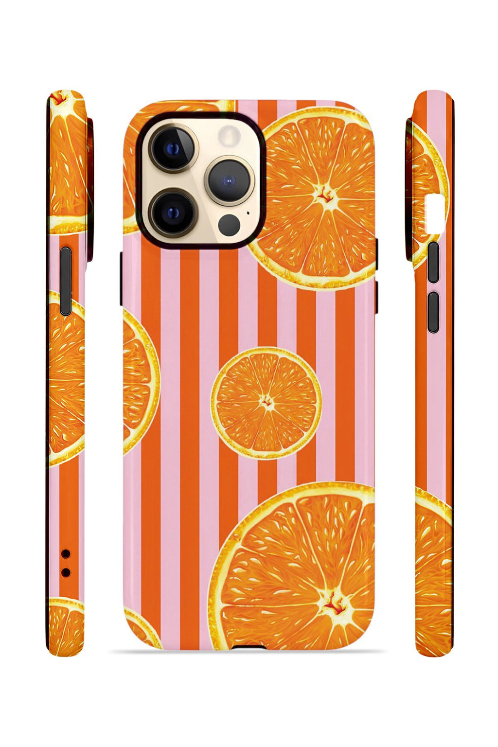iPhone 14 Pro Vorian Çift Katmanlı Kılıf Sunset Orange Grove