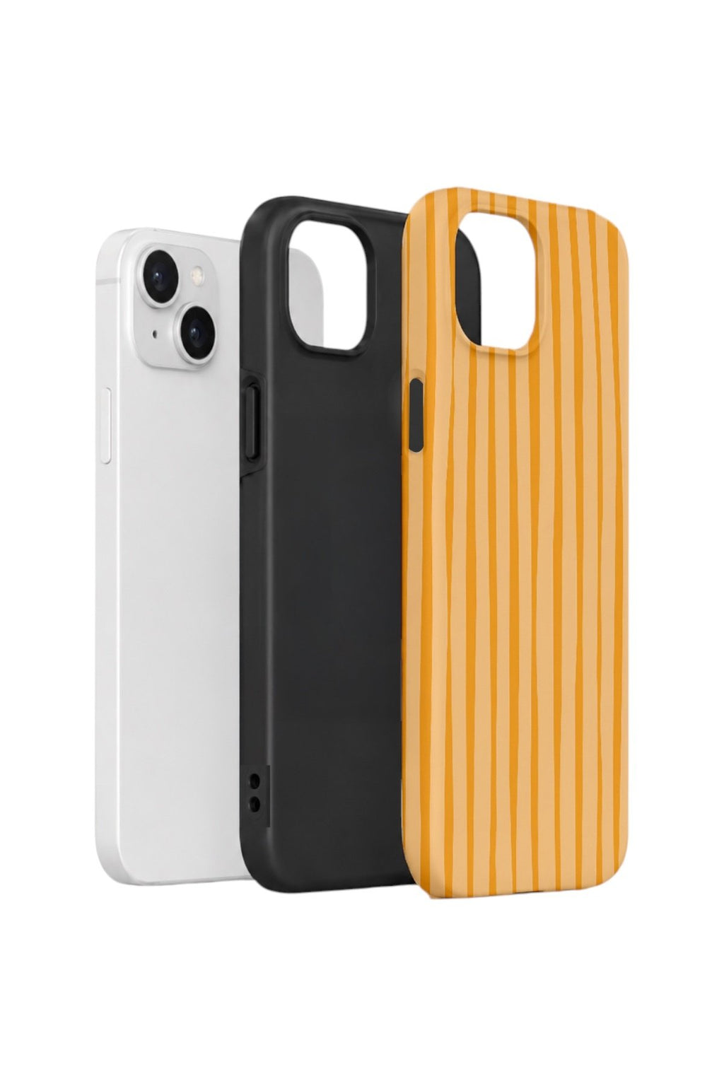 iPhone 15 Plus Vorian Çift Katmanlı Kılıf Golden Hour Stripe