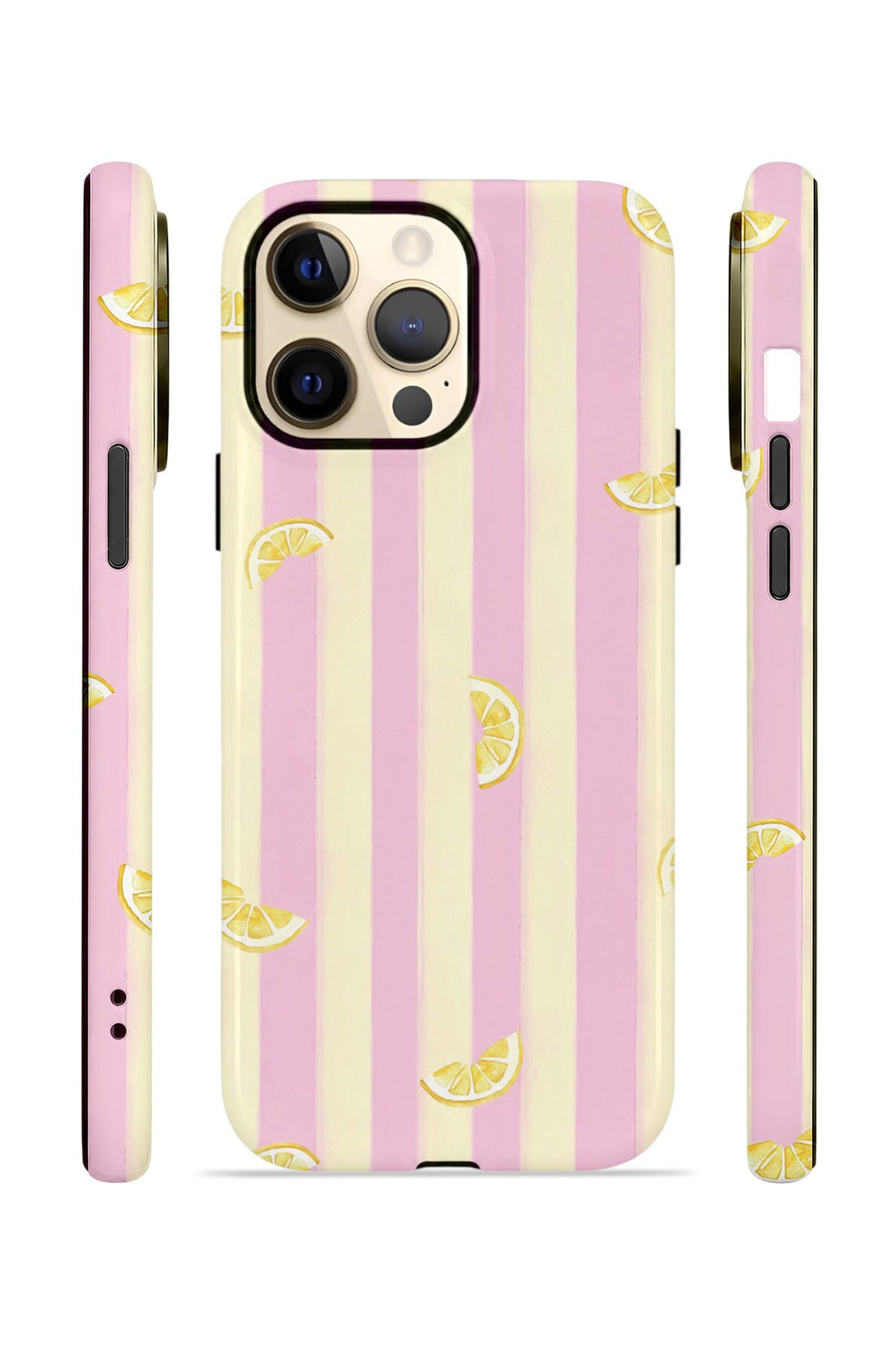 iPhone 13 Pro Vorian Çift Katmanlı Kılıf Pink Lemon Parade