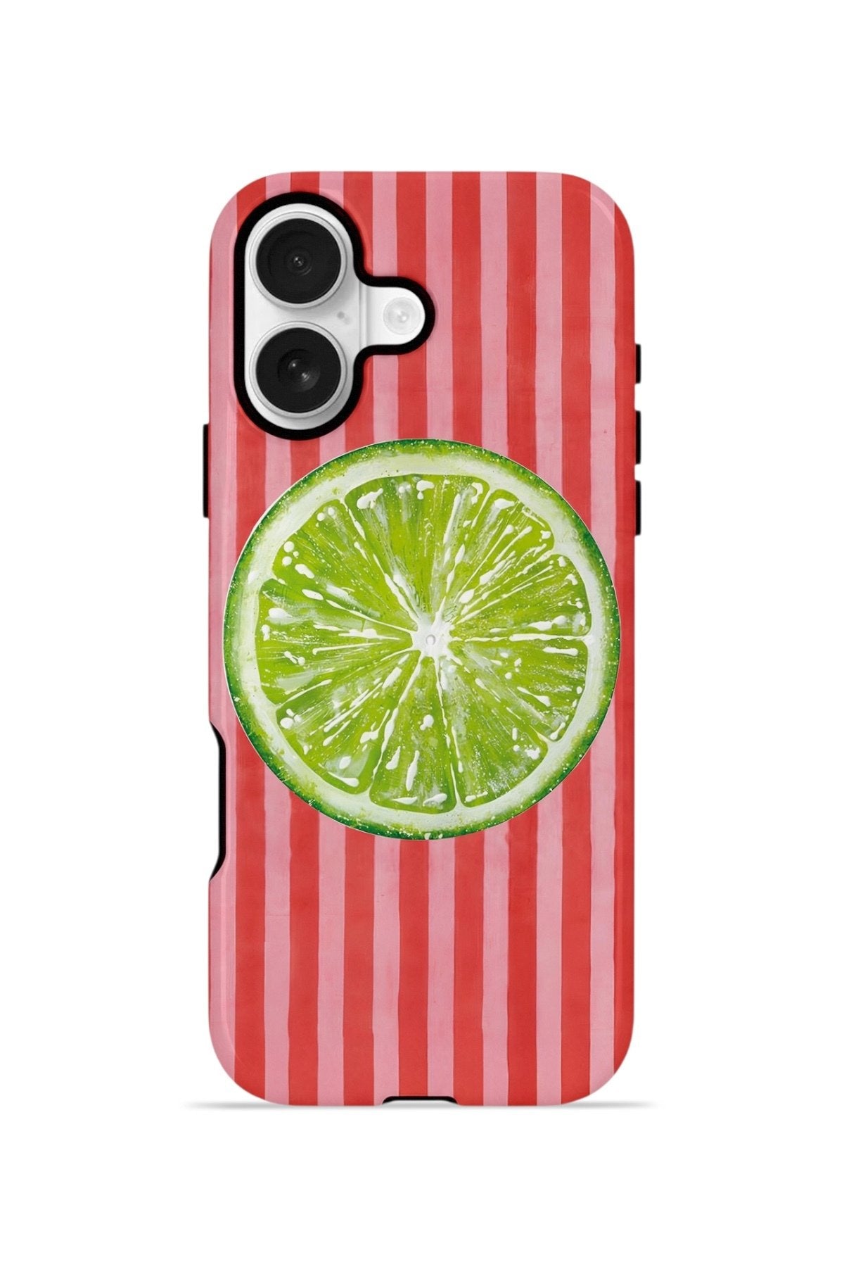 iPhone 16 Plus Vorian Çift Katmanlı MagSafe Kılıf Lime Slice Pop