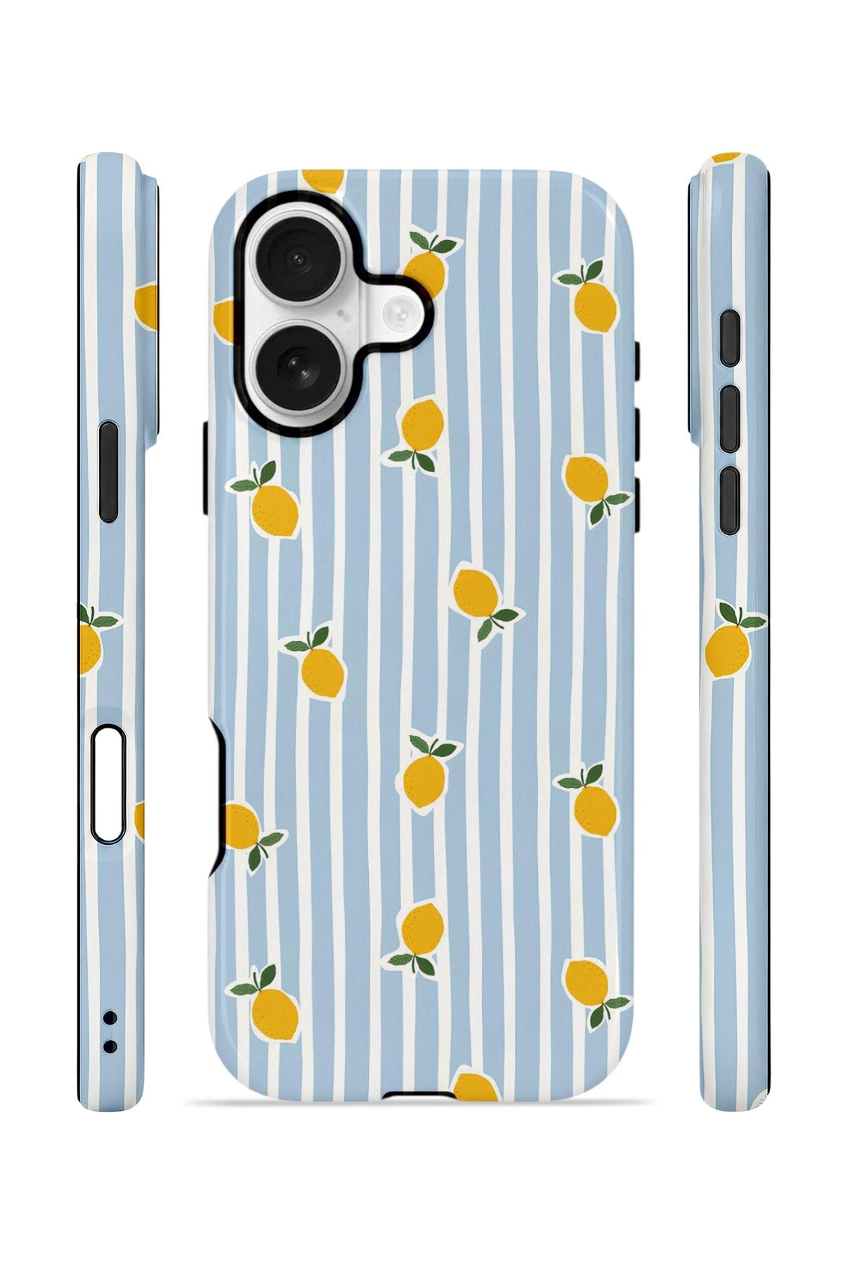 iPhone 17 Vorian Çift Katmanlı MagSafe Kılıf Tiny Lemon Rain