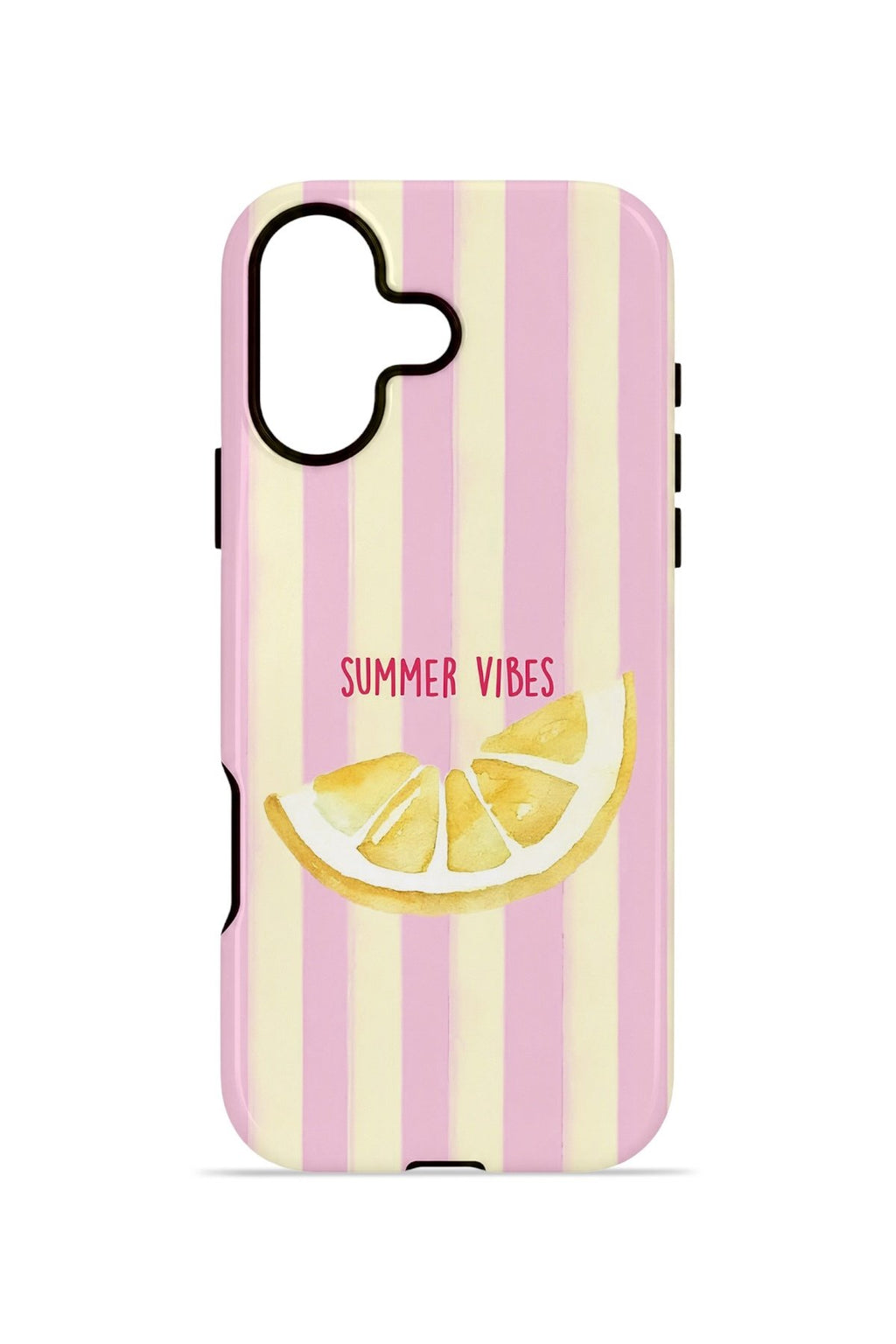 iPhone 16 Vorian Çift Katmanlı Kılıf Summer Vibes Lemon
