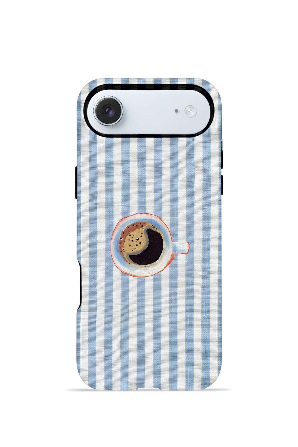 iPhone 17 Air Vorian Çift Katmanlı Kılıf Morning Coffee Stripe