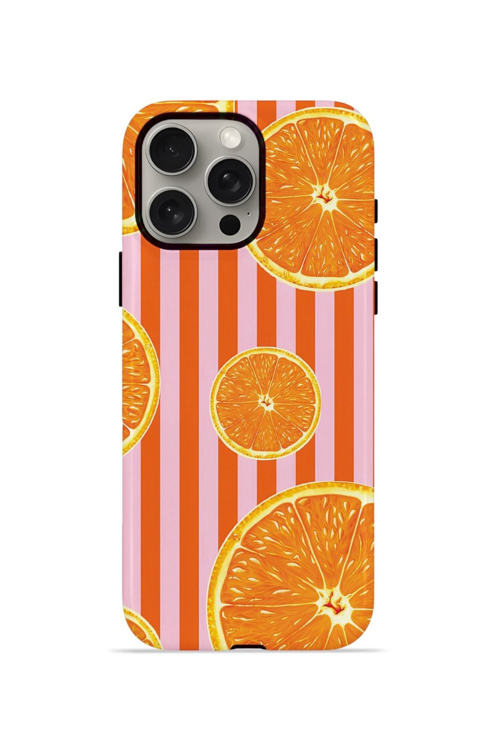 iPhone 15 Pro Vorian Çift Katmanlı Kılıf Sunset Orange Grove