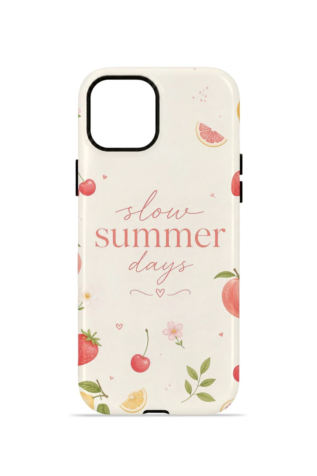 iPhone 12 Vorian Çift Katmanlı Kılıf Slow Summer Days