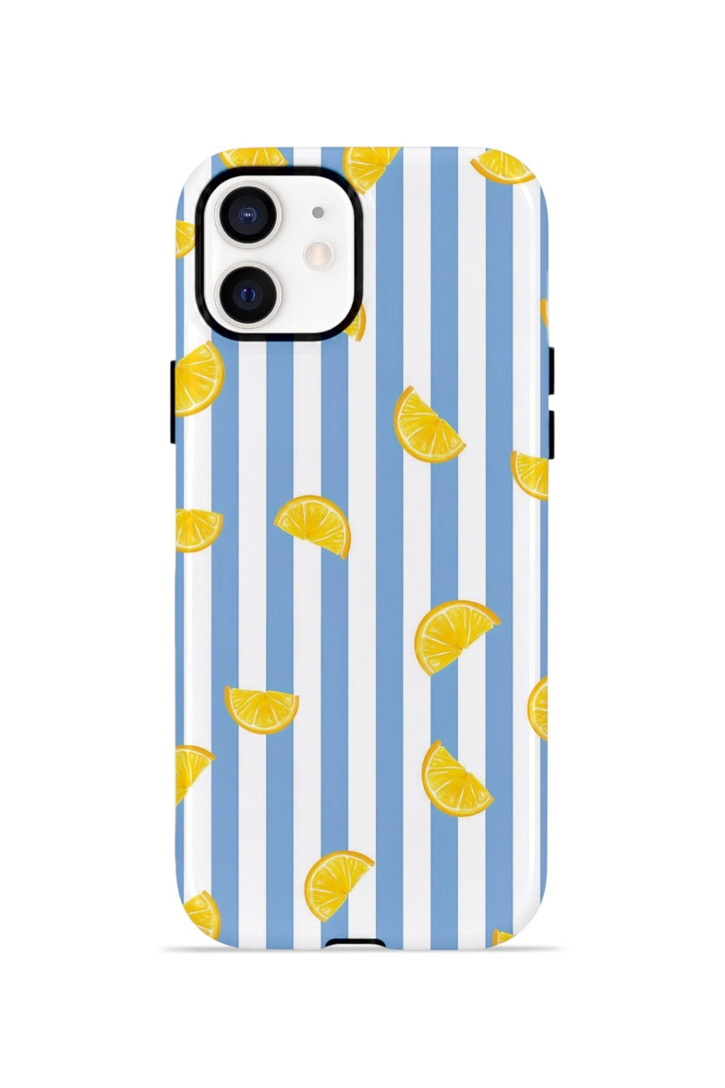 iPhone 11 Vorian Çift Katmanlı MagSafe Kılıf Lemon Confetti Blue