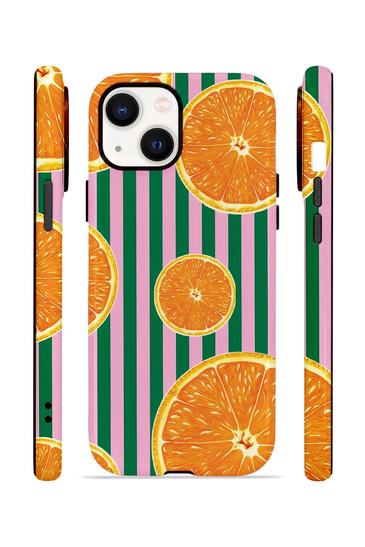 iPhone 15 Vorian Çift Katmanlı Kılıf Orange Grove Cabana