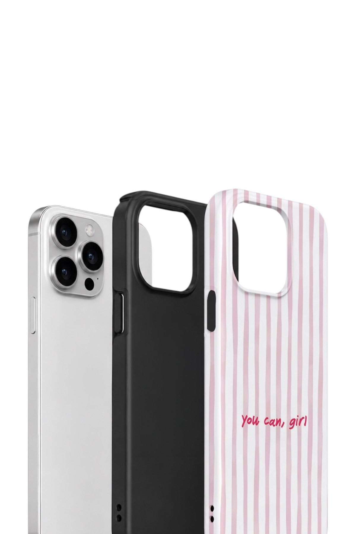 iPhone 13 Pro Vorian Çift Katmanlı Kılıf You Can Girl