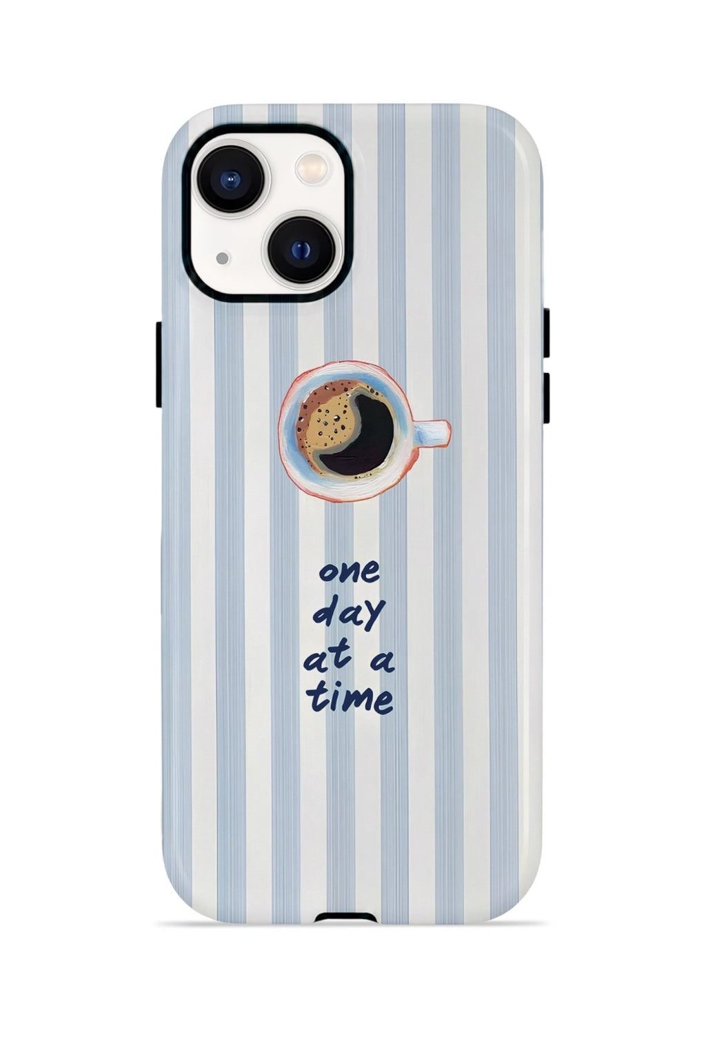 iPhone 14 Plus Vorian Çift Katmanlı Kılıf One Day Coffee