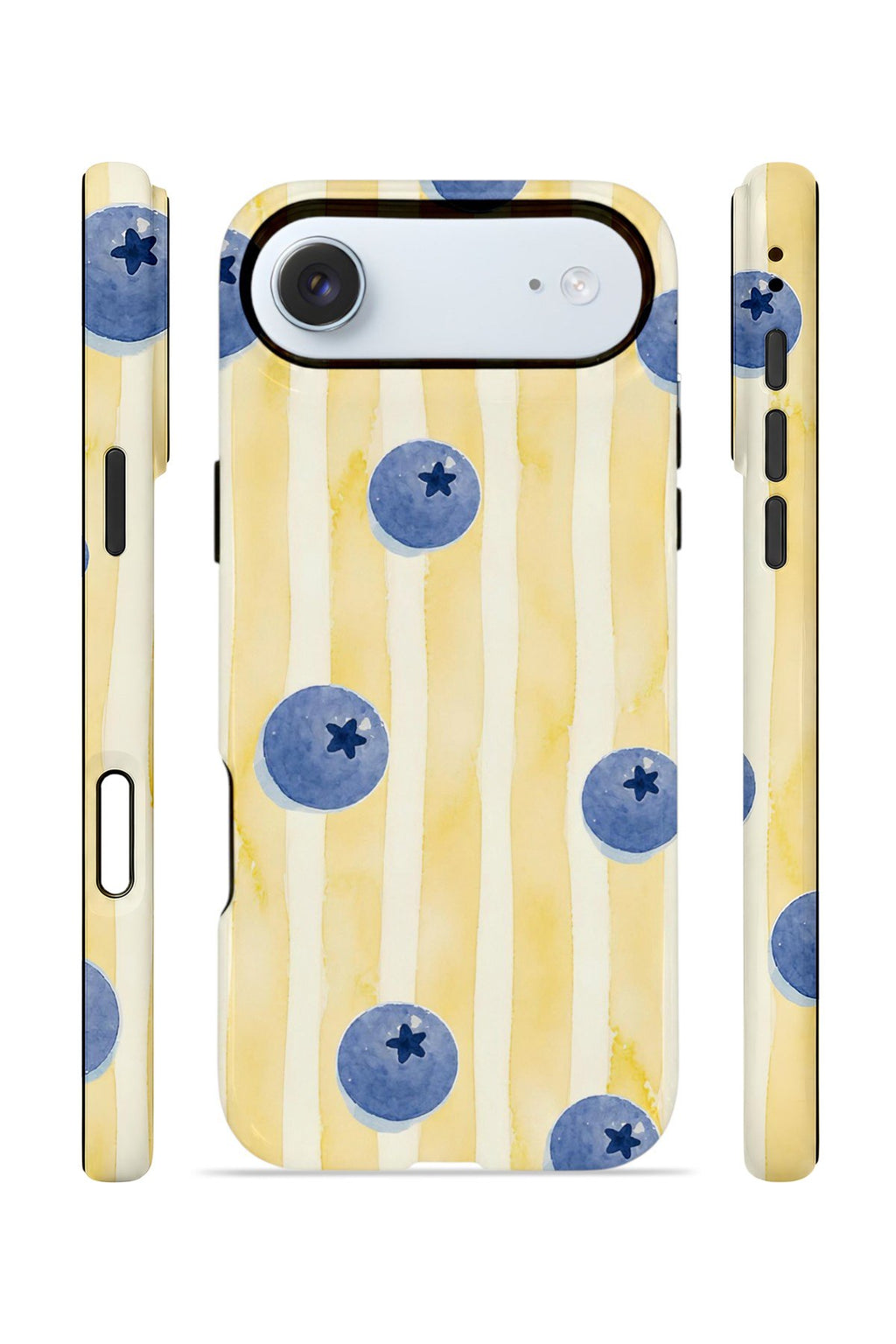 iPhone 17 Air Vorian Çift Katmanlı Kılıf Blueberry Sun Stripe