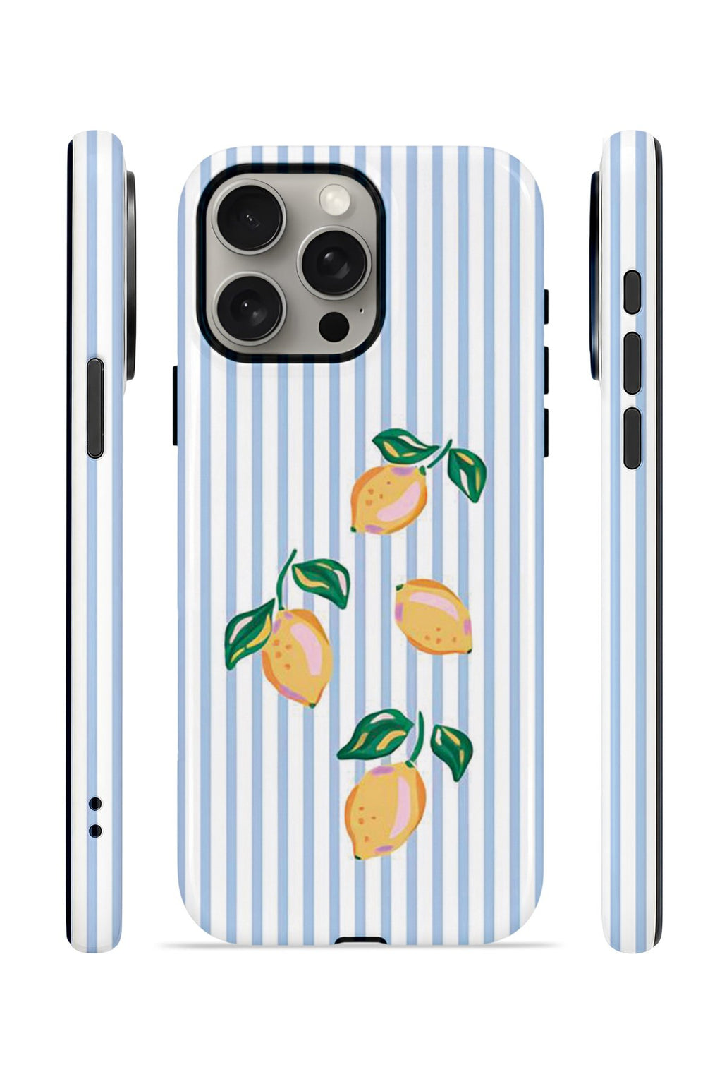 iPhone 15 Pro Max Vorian Çift Katmanlı MagSafe Kılıf Mini Lemon Riviera