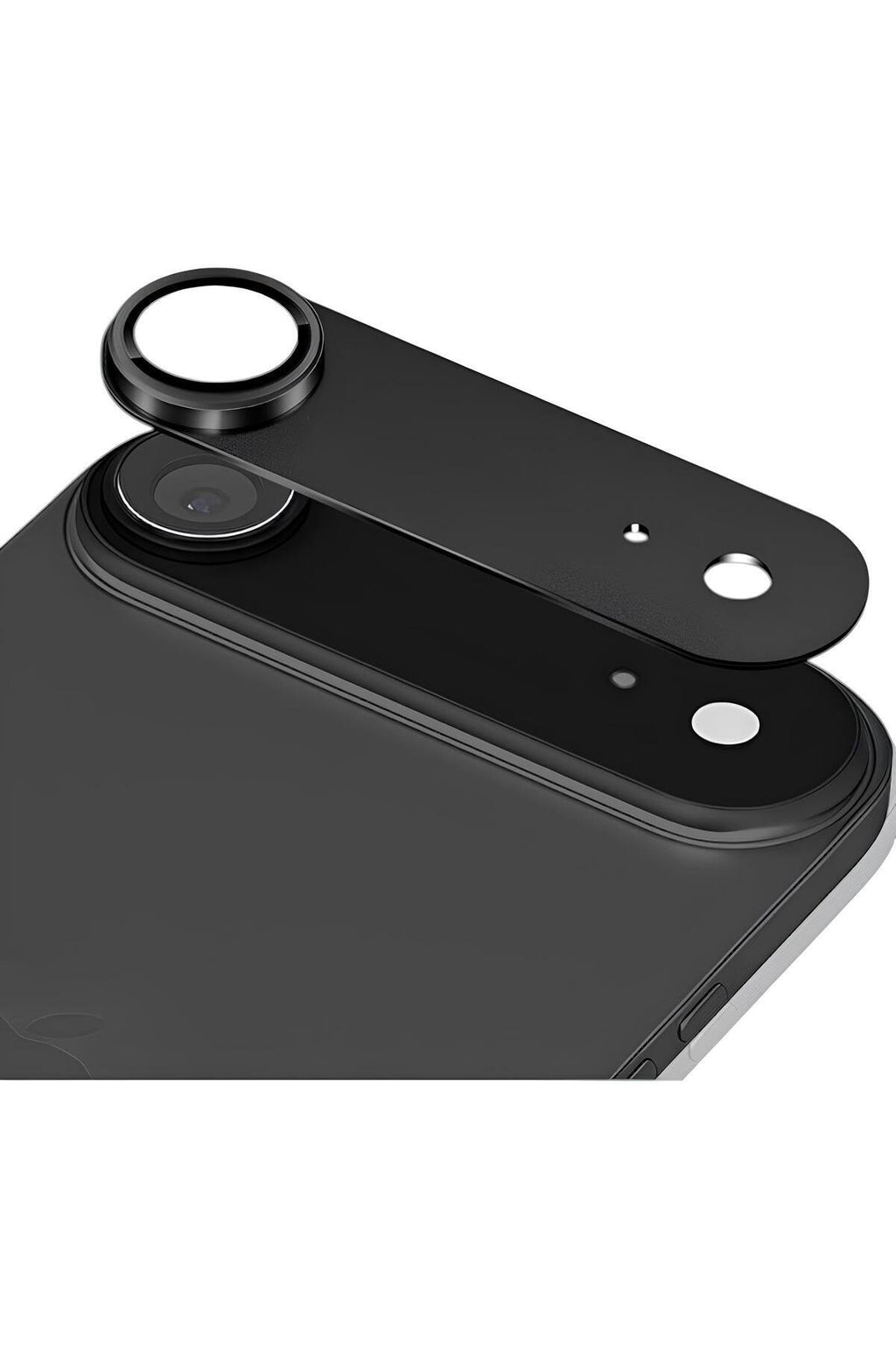 iPhone 17 Air Premium Tam Kaplama Lens Koruma Siyah