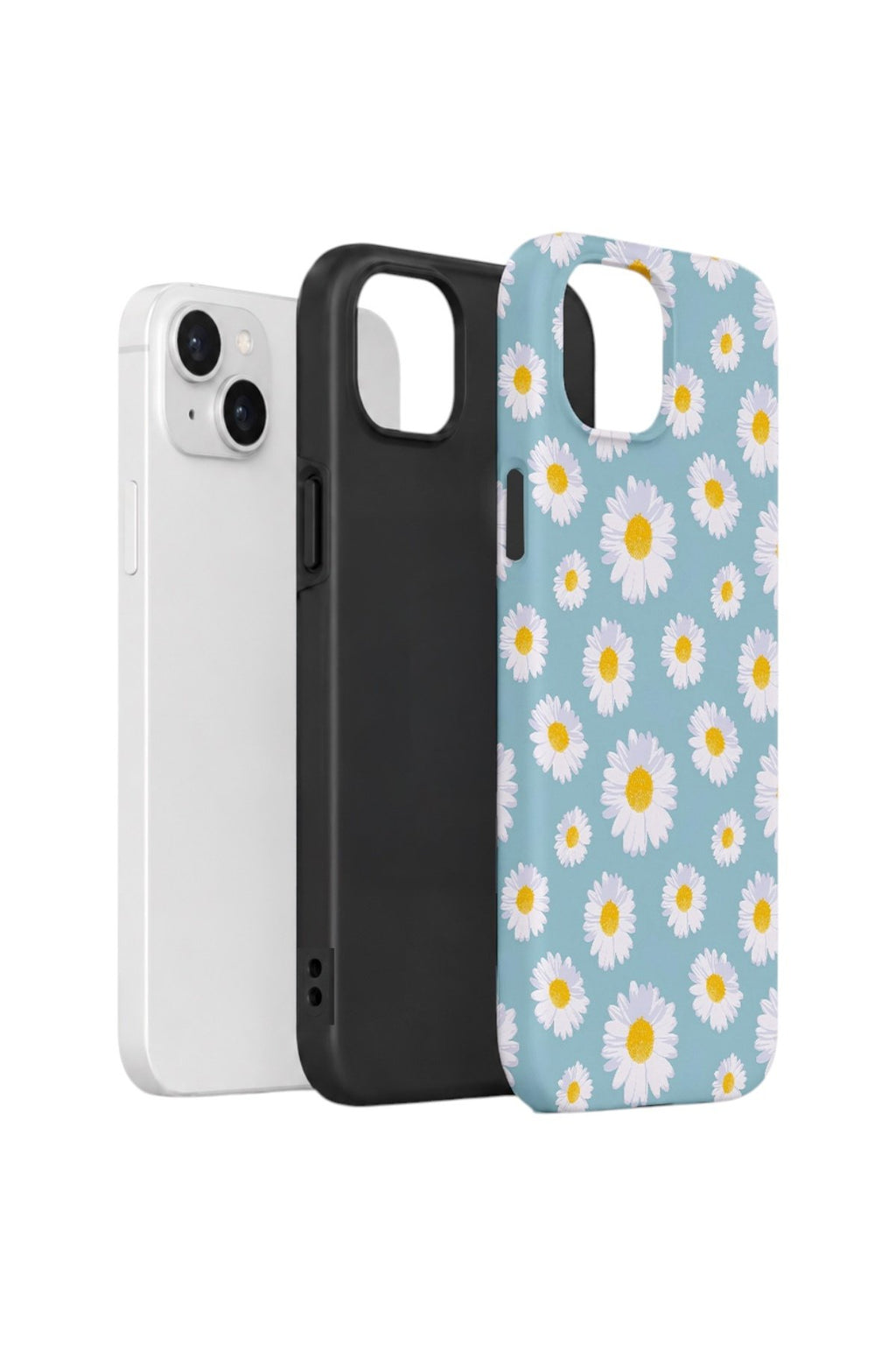 iPhone 13 Vorian Çift Katmanlı Kılıf Daisy Sky