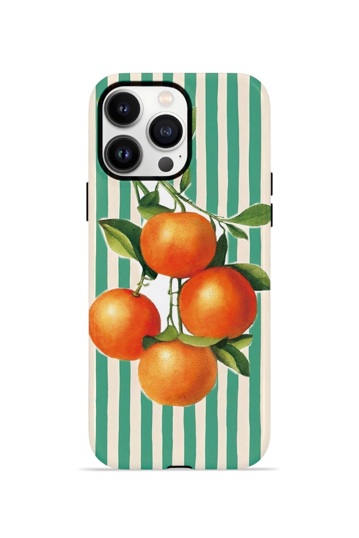 iPhone 13 Pro Max Vorian Çift Katmanlı Kılıf Italian Orange Orchard