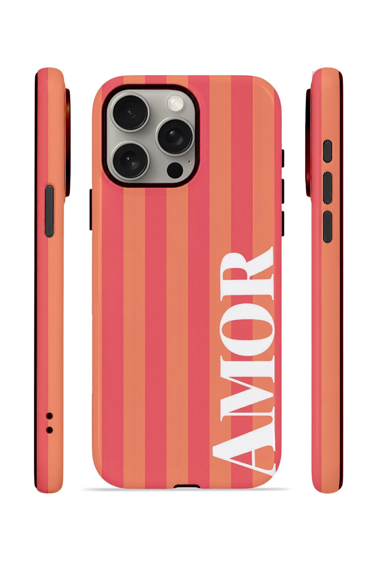 iPhone 15 Pro Vorian Çift Katmanlı Kılıf Amor Sunset