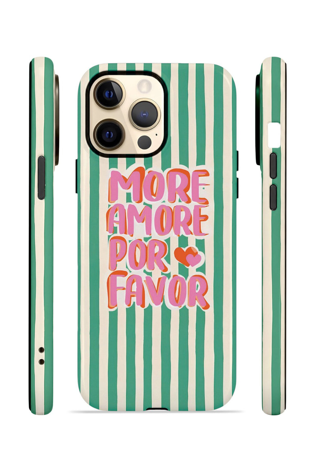 iPhone 13 Pro Max Vorian Çift Katmanlı MagSafe Kılıf More Amore Green