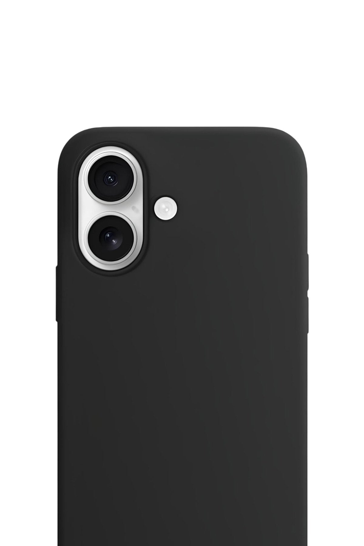 iPhone 17 Soft Touch Lansman Silikon Kılıf Mat Siyah