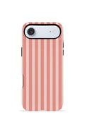 iPhone 17 Air Vorian Çift Katmanlı MagSafe Kılıf Coral Riviera Stripe