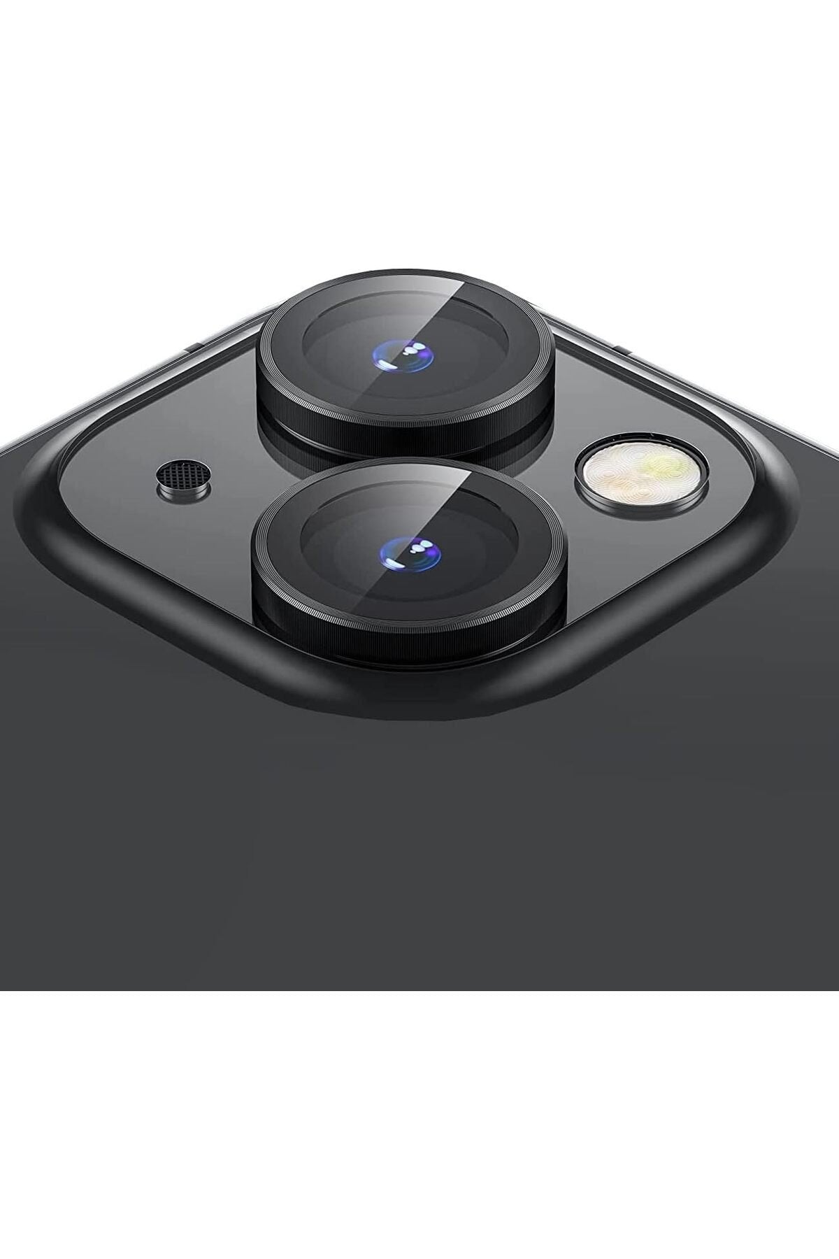 iPhone 13 Sapphire Lens Koruyucu Siyah