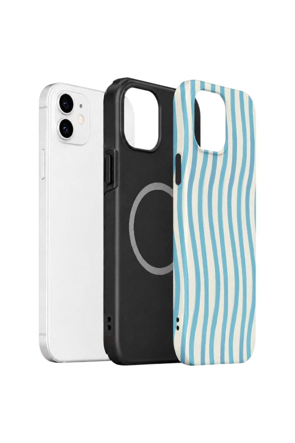 iPhone 11 Vorian Çift Katmanlı MagSafe Kılıf Aqua Wave Riviera
