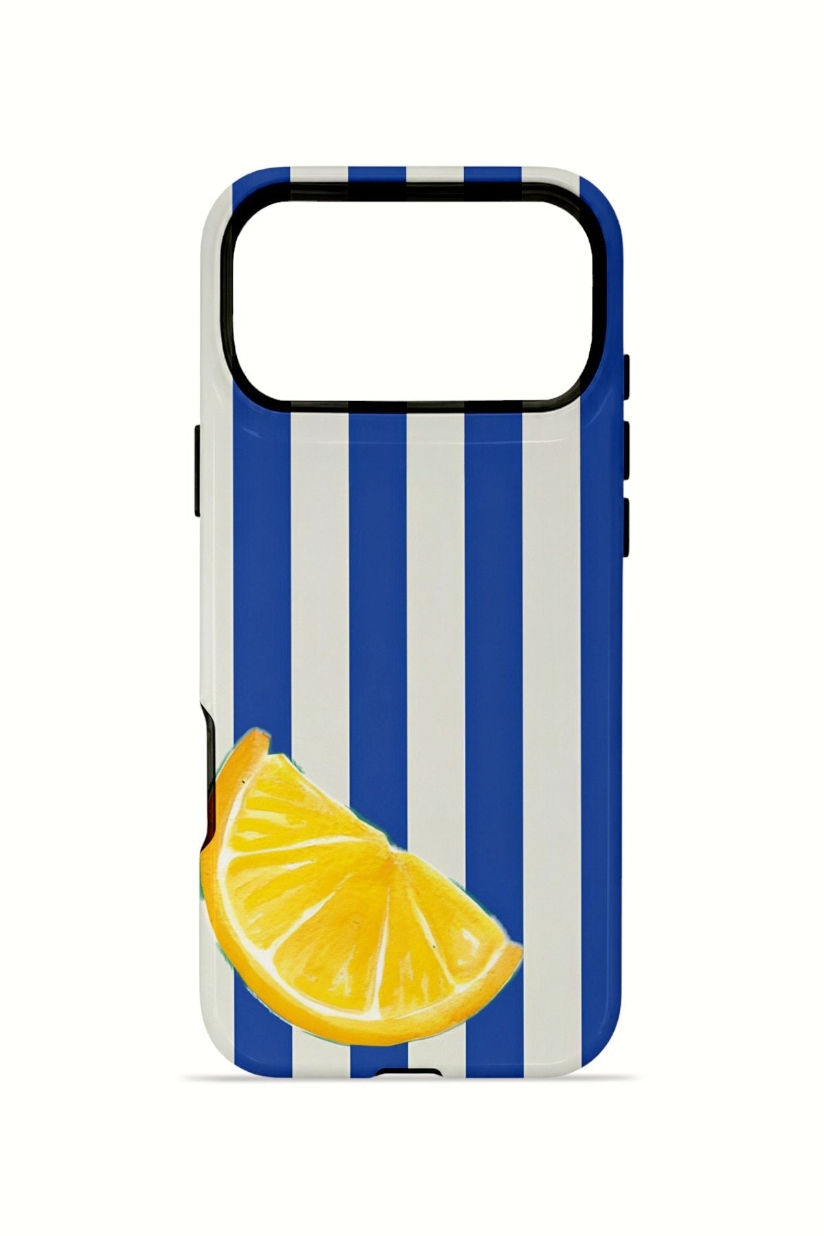 iPhone 17 Pro Max Vorian Çift Katmanlı MagSafe Kılıf Lemon Coast Stripe