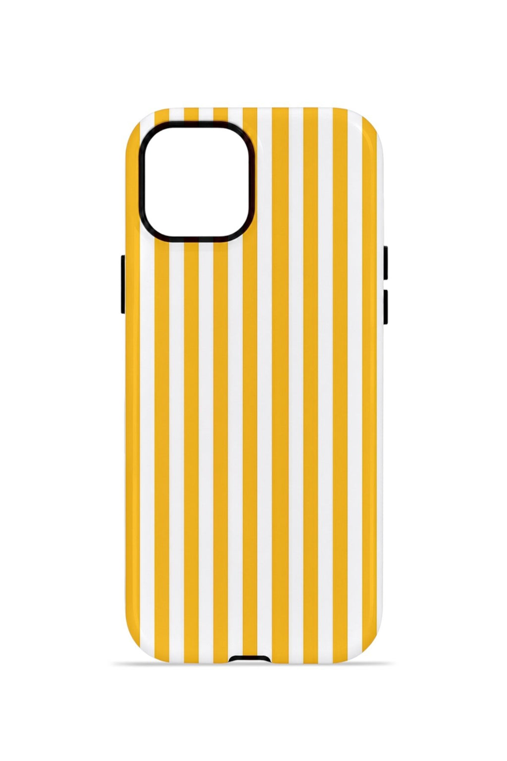 iPhone 14 Plus Vorian Çift Katmanlı Kılıf Golden Pinstripe