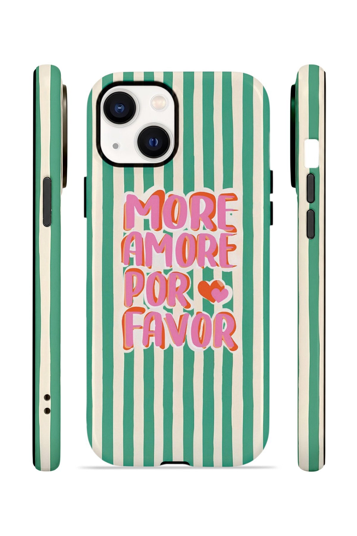 iPhone 15 Plus Vorian Çift Katmanlı MagSafe Kılıf More Amore Green