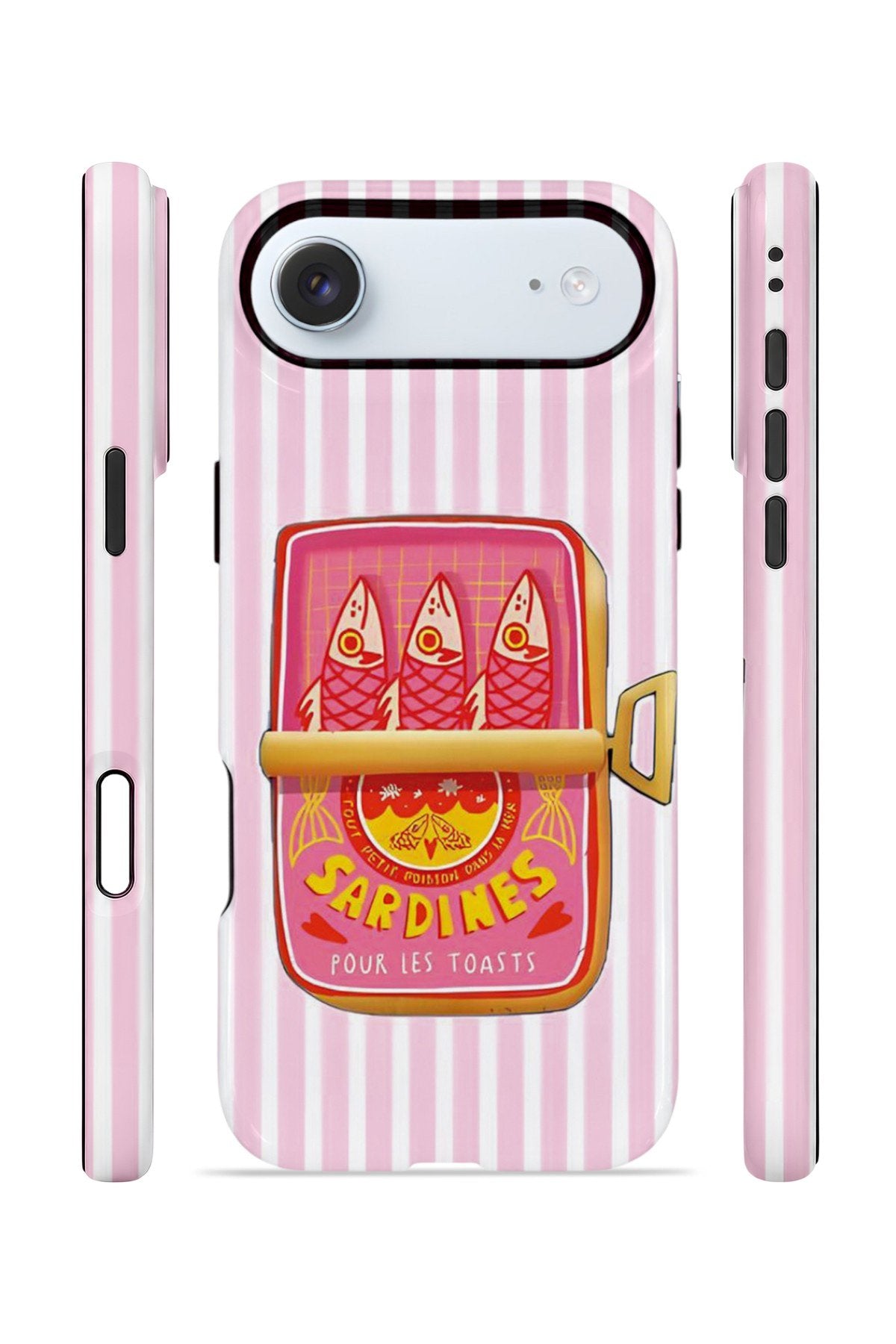 iPhone 17 Air Vorian Çift Katmanlı MagSafe Kılıf Sardine Club Pink