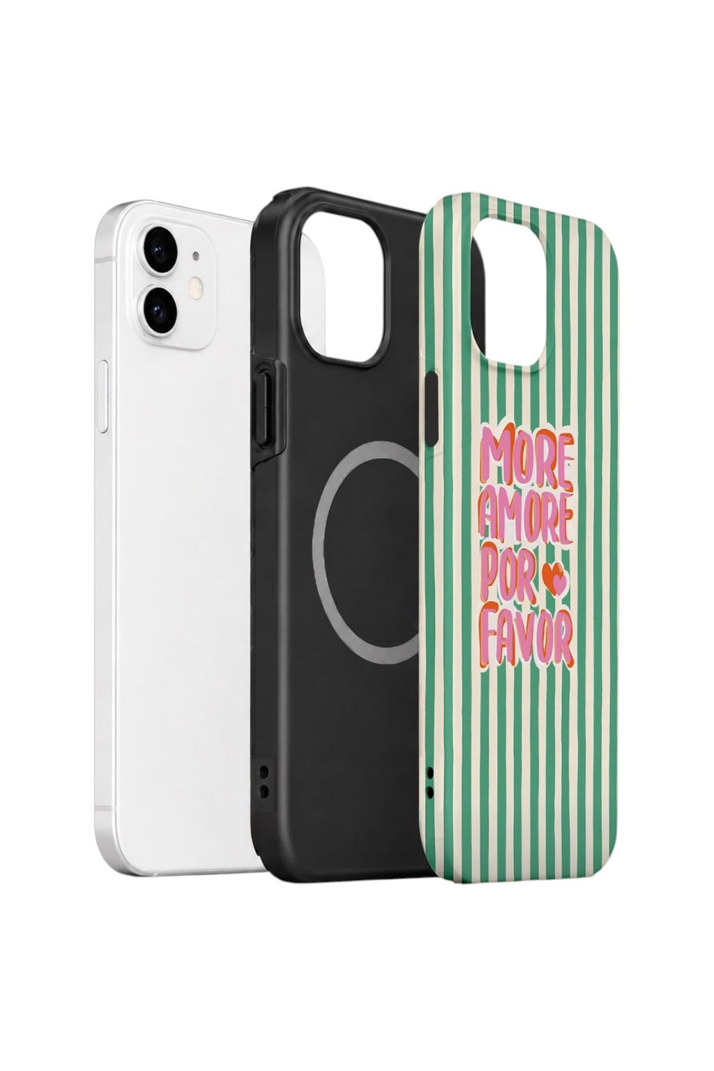 iPhone 12 Vorian Çift Katmanlı MagSafe Kılıf More Amore Green