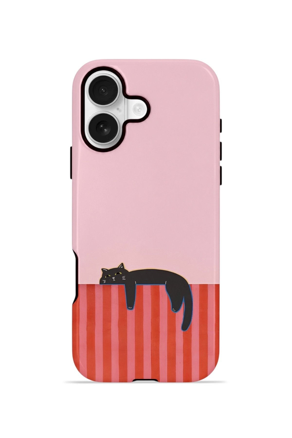 iPhone 16 Plus Vorian Çift Katmanlı Kılıf Lazy Cat Sunset