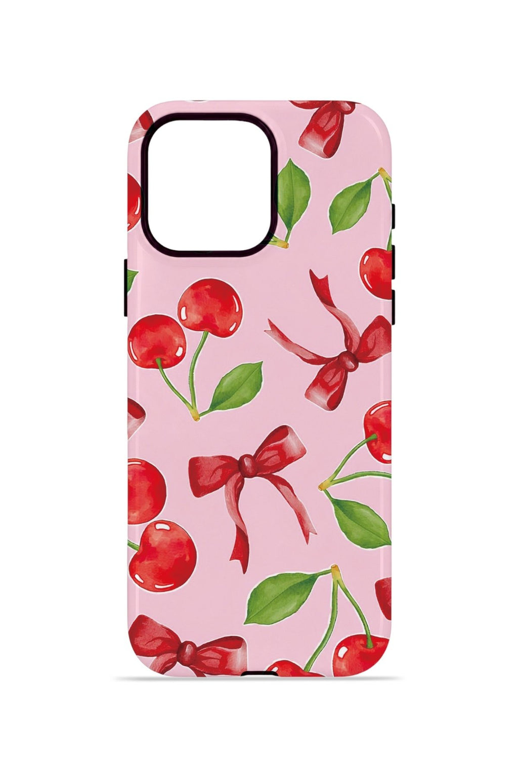 iPhone 15 Pro Max Vorian Çift Katmanlı MagSafe Kılıf Cherry Ribbon Garden