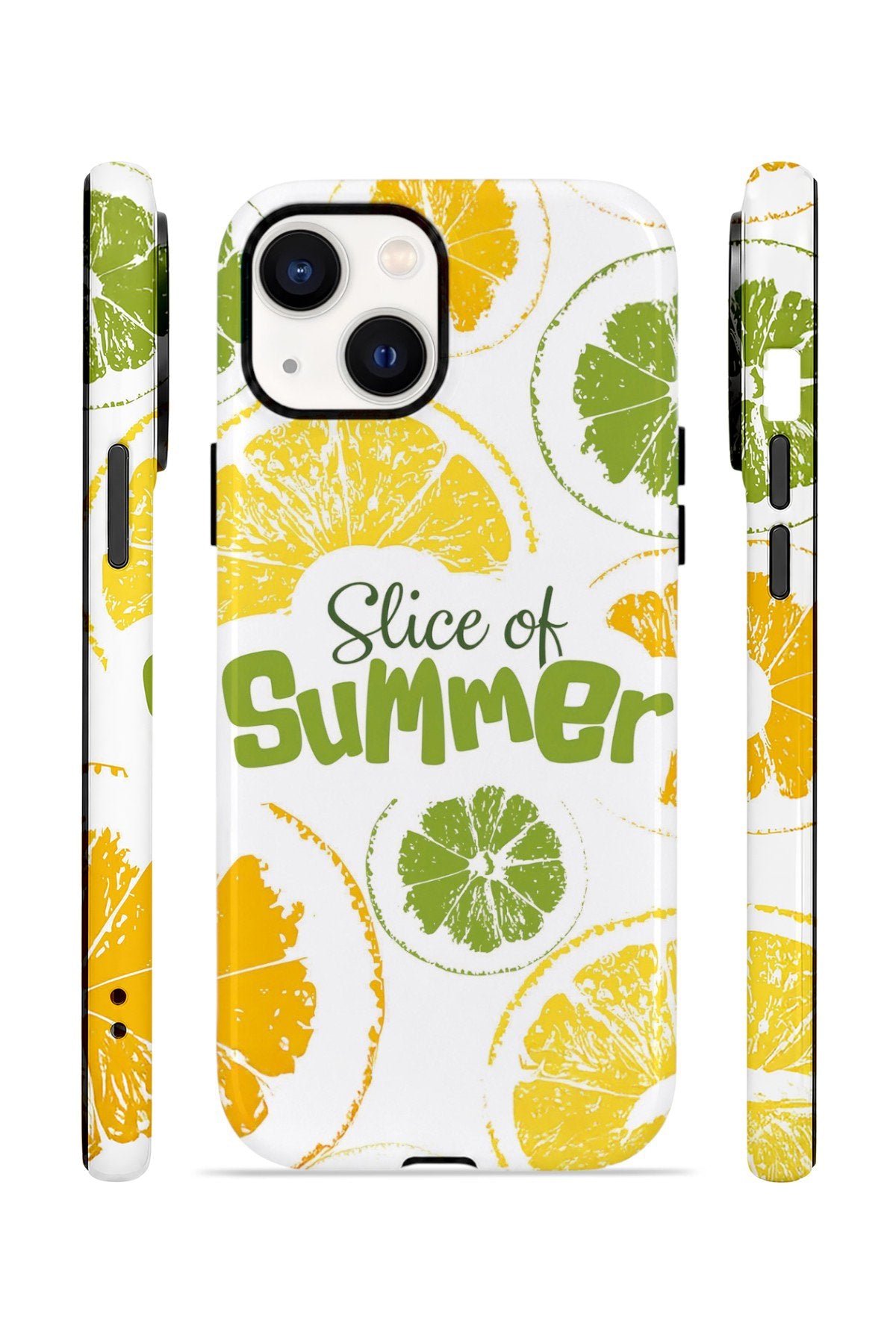 iPhone 14 Vorian Çift Katmanlı Kılıf Slice Of Summer