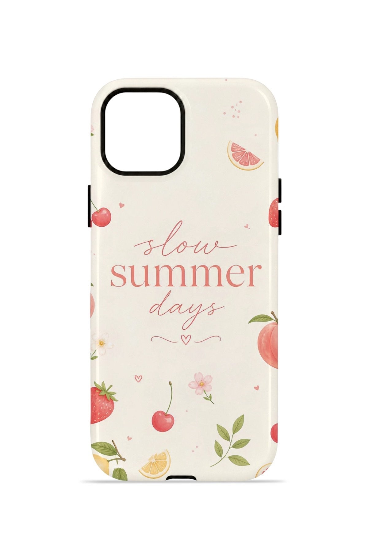 iPhone 15 Plus Vorian Çift Katmanlı MagSafe Kılıf Slow Summer Days