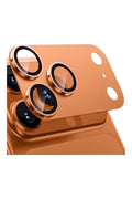 iPhone 17 Pro Max Premium Tam Kaplama Lens Koruma Turuncu