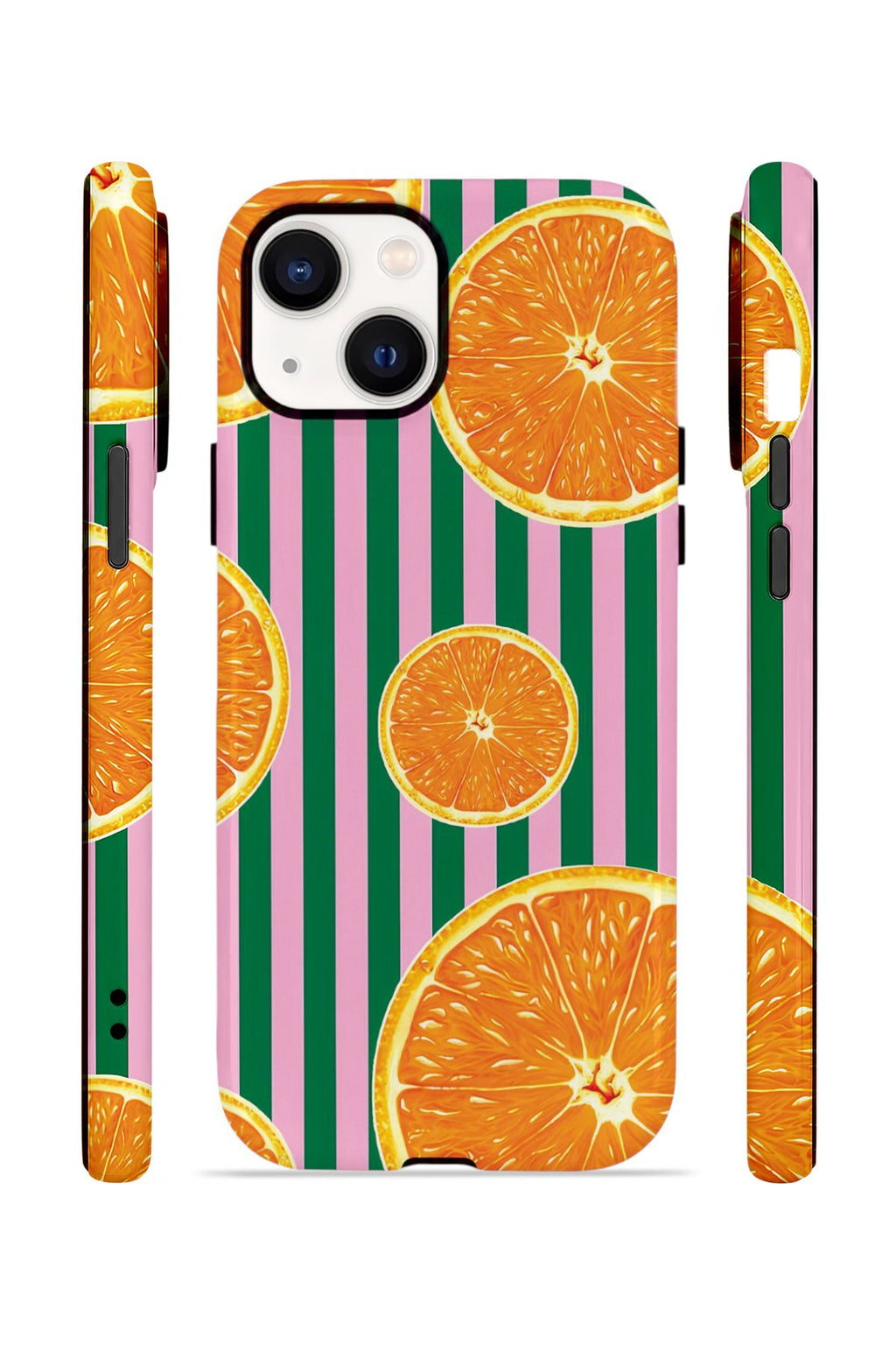 iPhone 14 Vorian Çift Katmanlı Kılıf Orange Grove Cabana